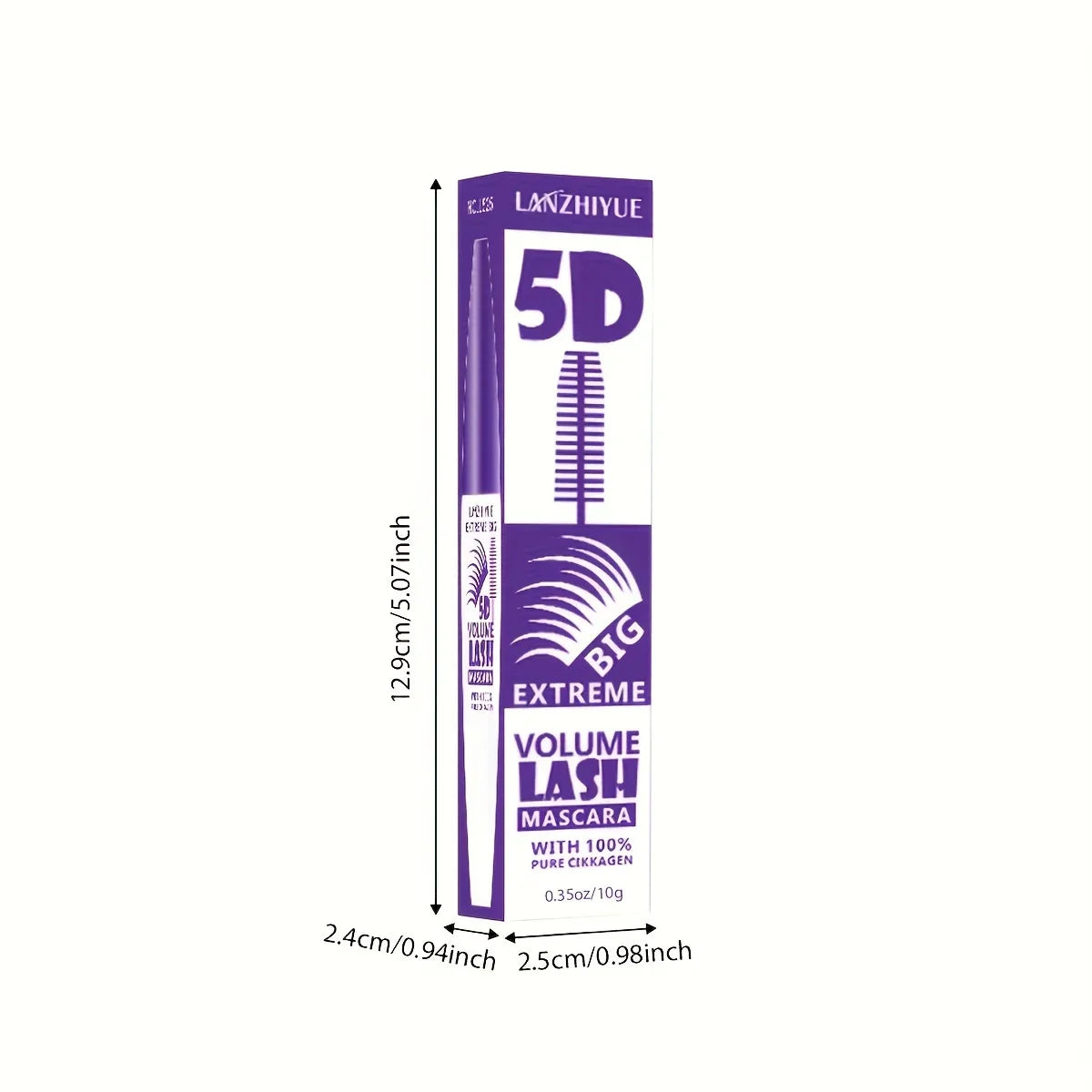 5D Extreme Volume Lash Mascara – Cílios Extremamente Volumosos e Curvados