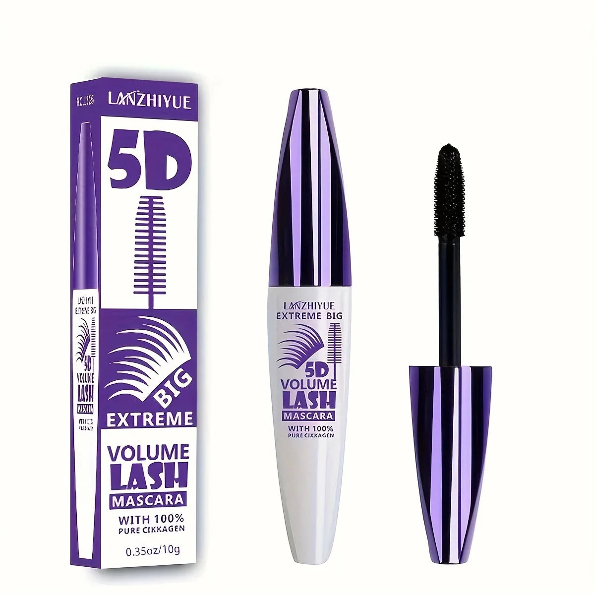 5D Extreme Volume Lash Mascara – Cílios Extremamente Volumosos e Curvados